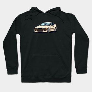 Beige BMW E36 M3 Hoodie